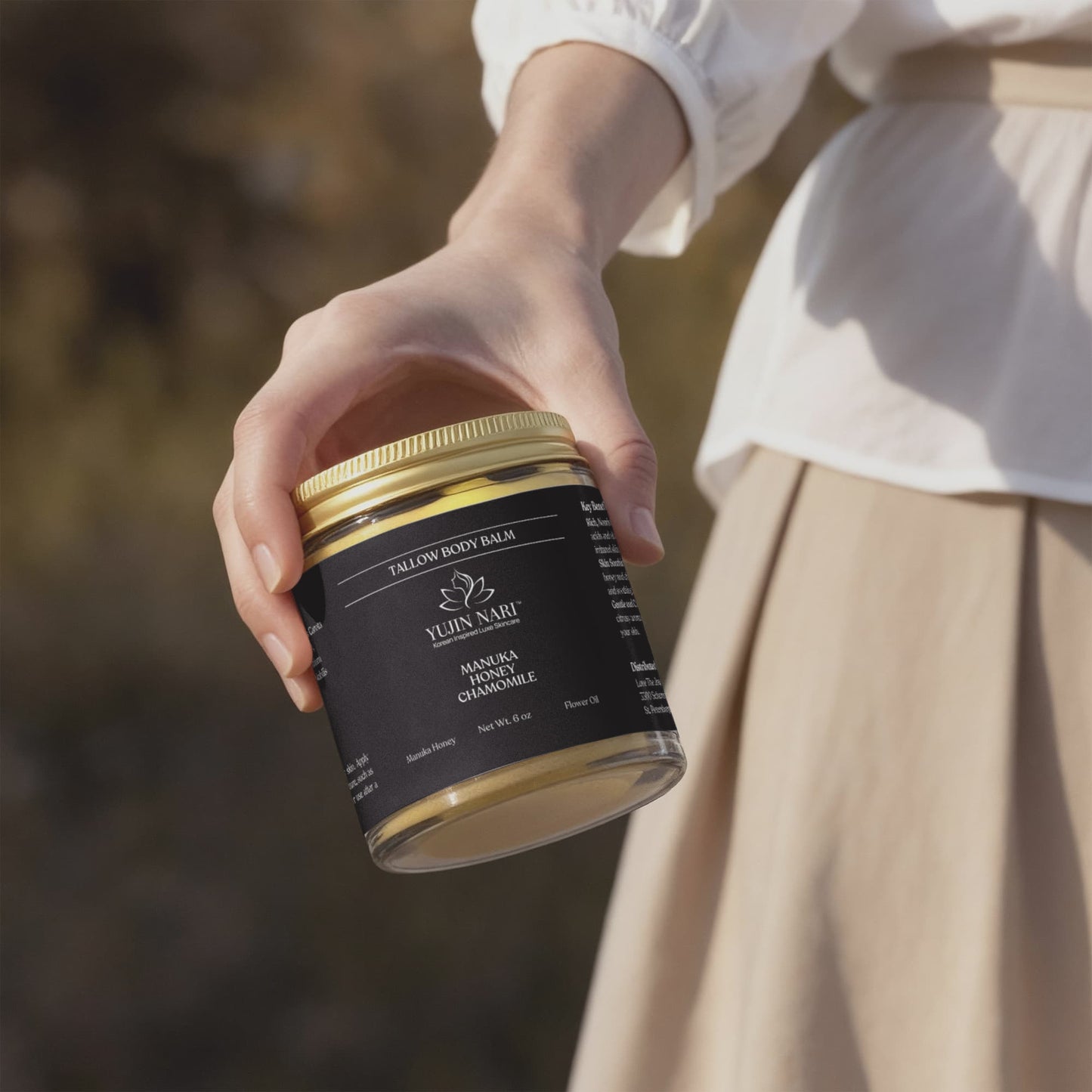 Manuka Honey Chamomile Tallow Body Balm | Yujin Nari™