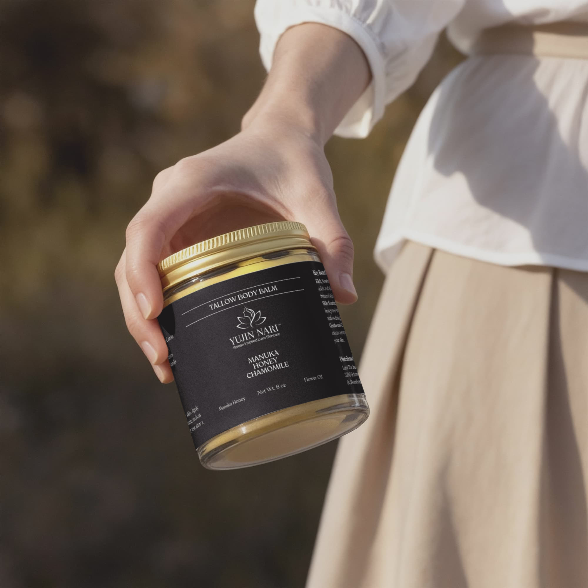 Manuka Honey Chamomile Tallow Body Balm | Yujin Nari™