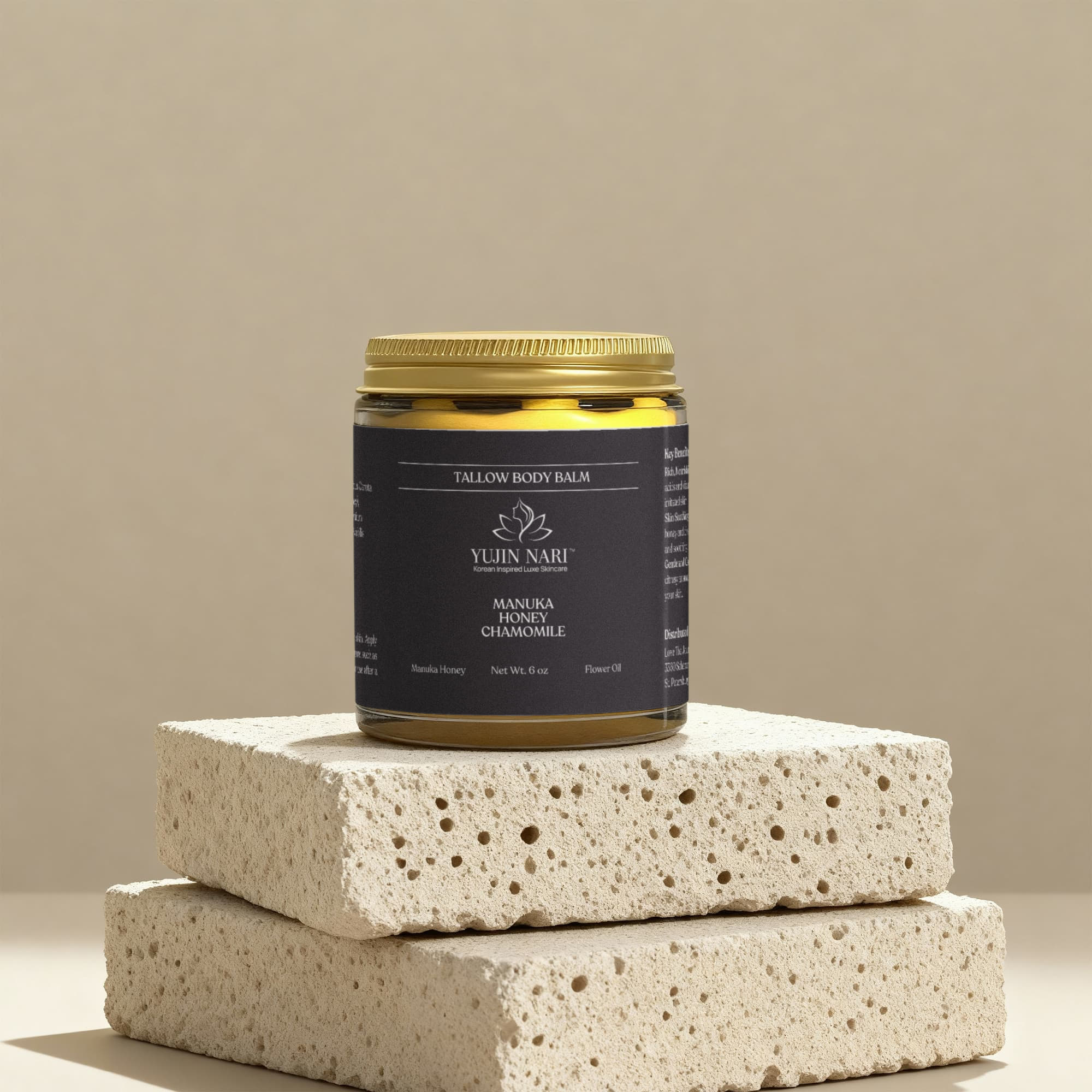 Manuka Honey Chamomile Tallow Body Balm | Yujin Nari™
